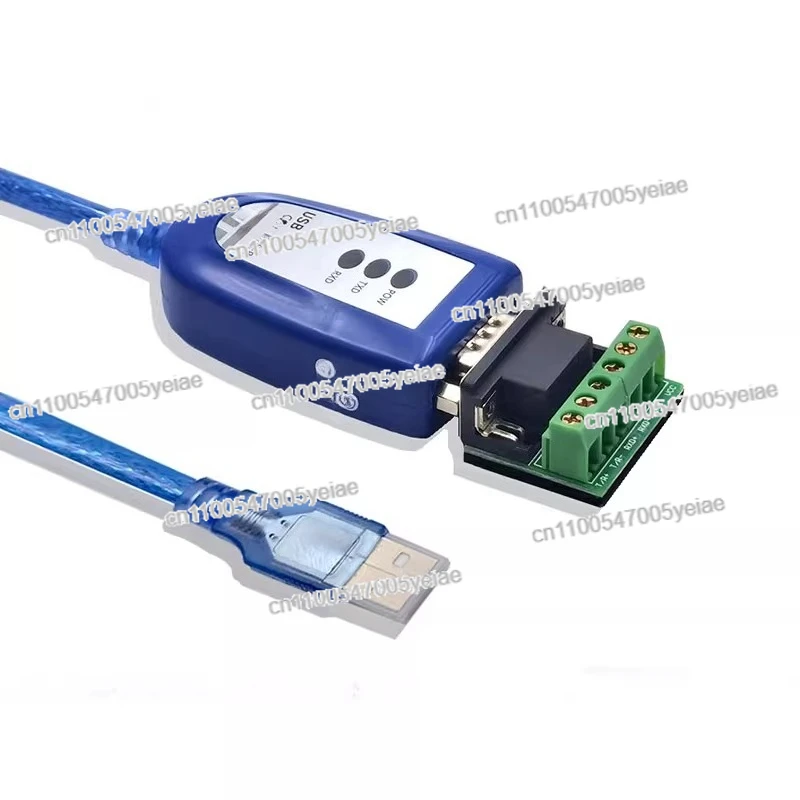 

Suitable for USB To 485 To 422 Serial Cable, Industrial Grade RS485 To USB Communication ConverterSerial Cable Length 1.5m