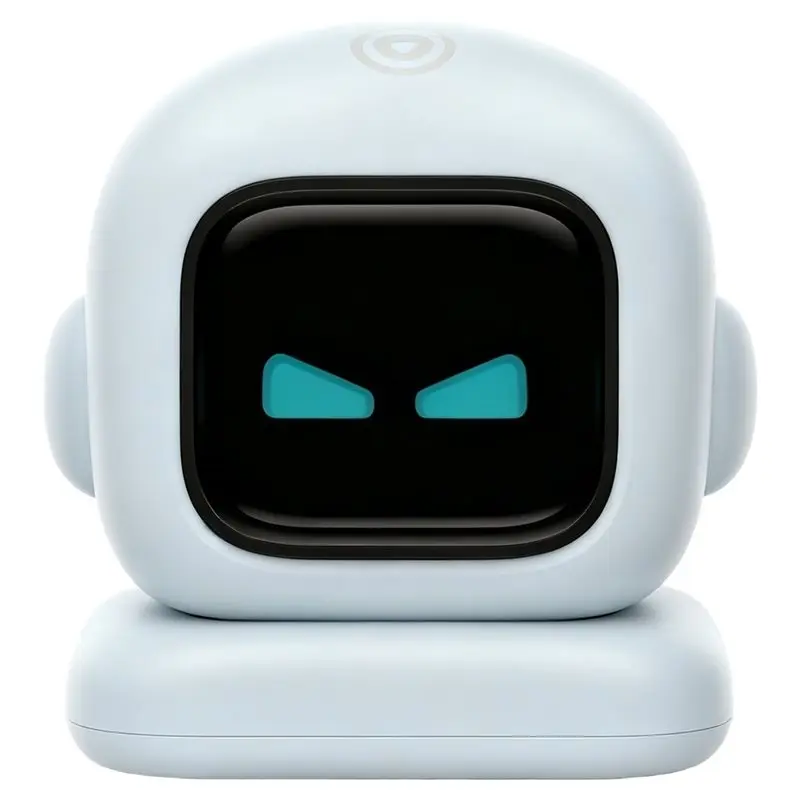 BEDW-4G & Wifi AI Intelligent Robot Electronic Pet Kids Companion Robot Voice Interpreter Dialogue Children Gift Blue