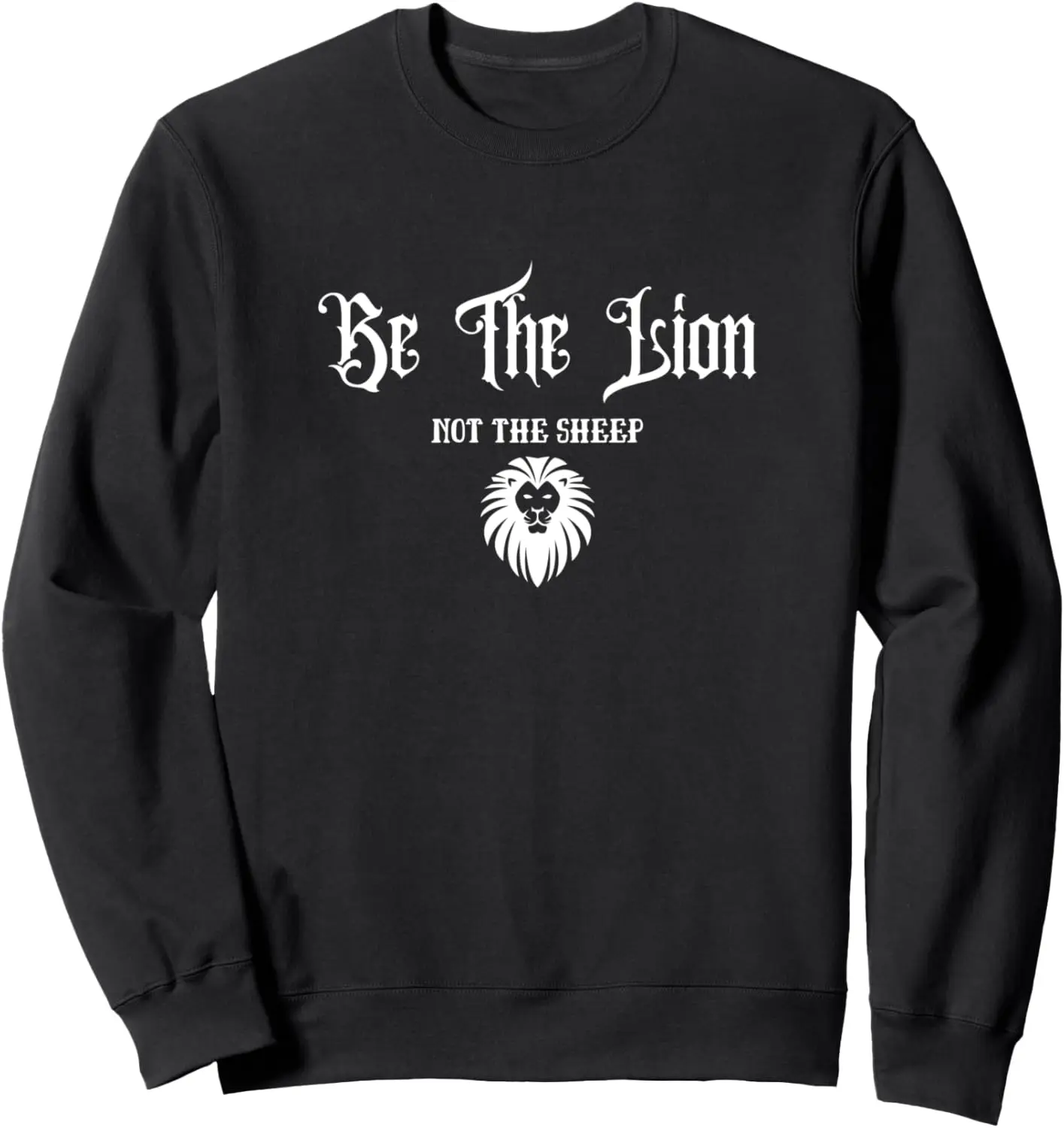 

Толстовка Be The Lion Not The Sheep Motivational Patriotic Confident