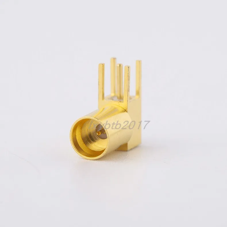 

SMP-JWHD-L Small Blind Plug RF Bending Male SMP-JWE Fixed Base PCB Board Blind Matching Connector