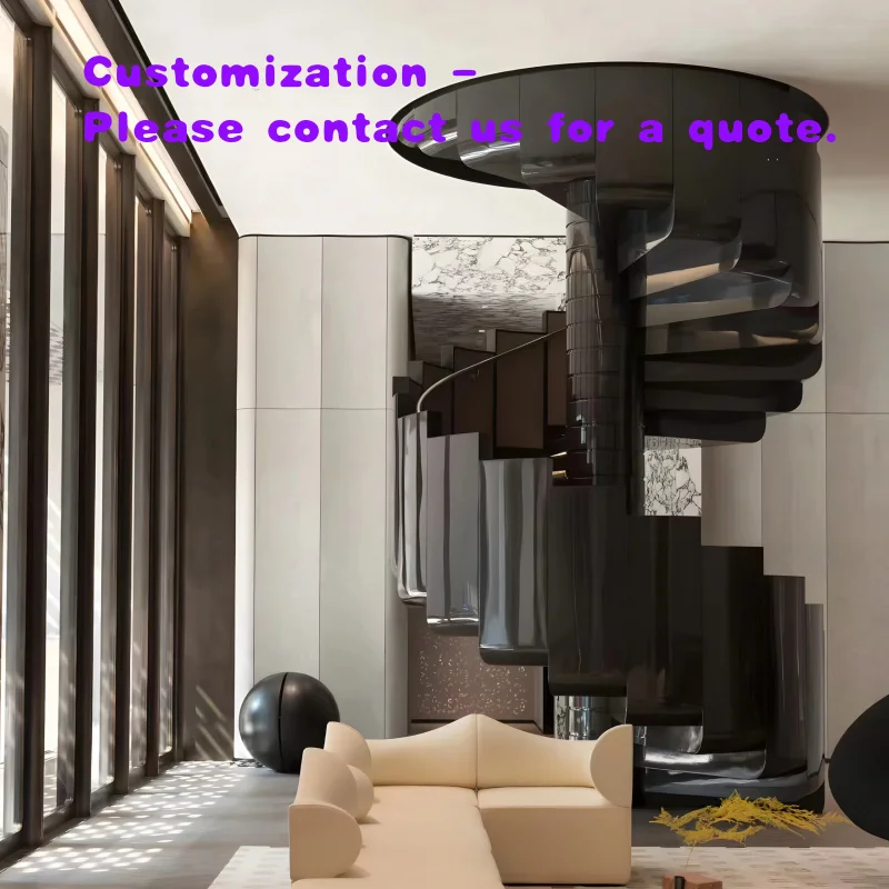 custom.Private Luxury Staircase with Advanced Customization with Modern Indoor Design