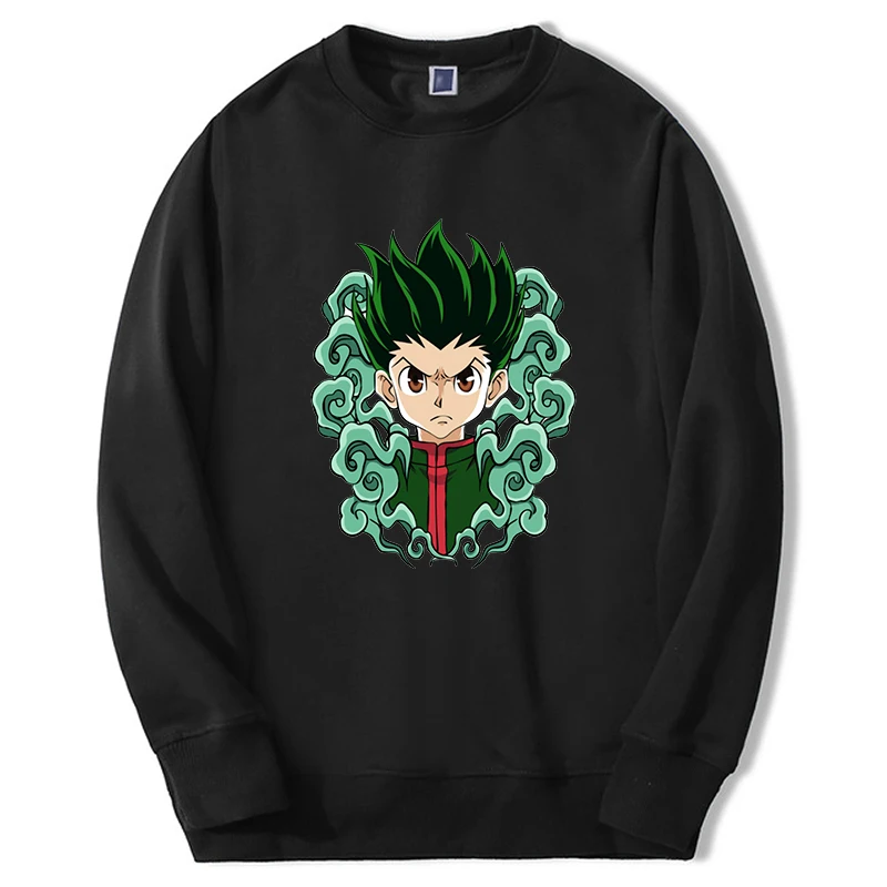 

Hunter X Hunter Hoodies Men Women Anime Killua Zoldyck Hxh Graphic Sweatshirt Loose Crewneck New Mens Clothes Fleece Sportswear