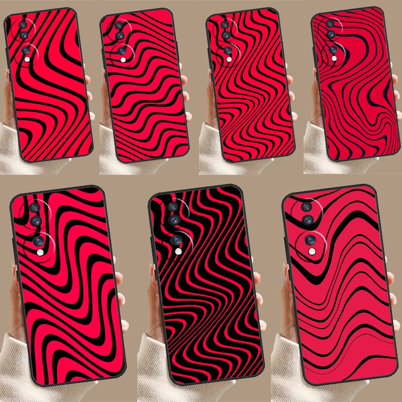 PewDiePie Waves Funda For Honor Magic 6 Pro 5 Lite 10 50 70 90 Honor X8a X9a X8b X9b X7 X8 X9 X6a X7a Case