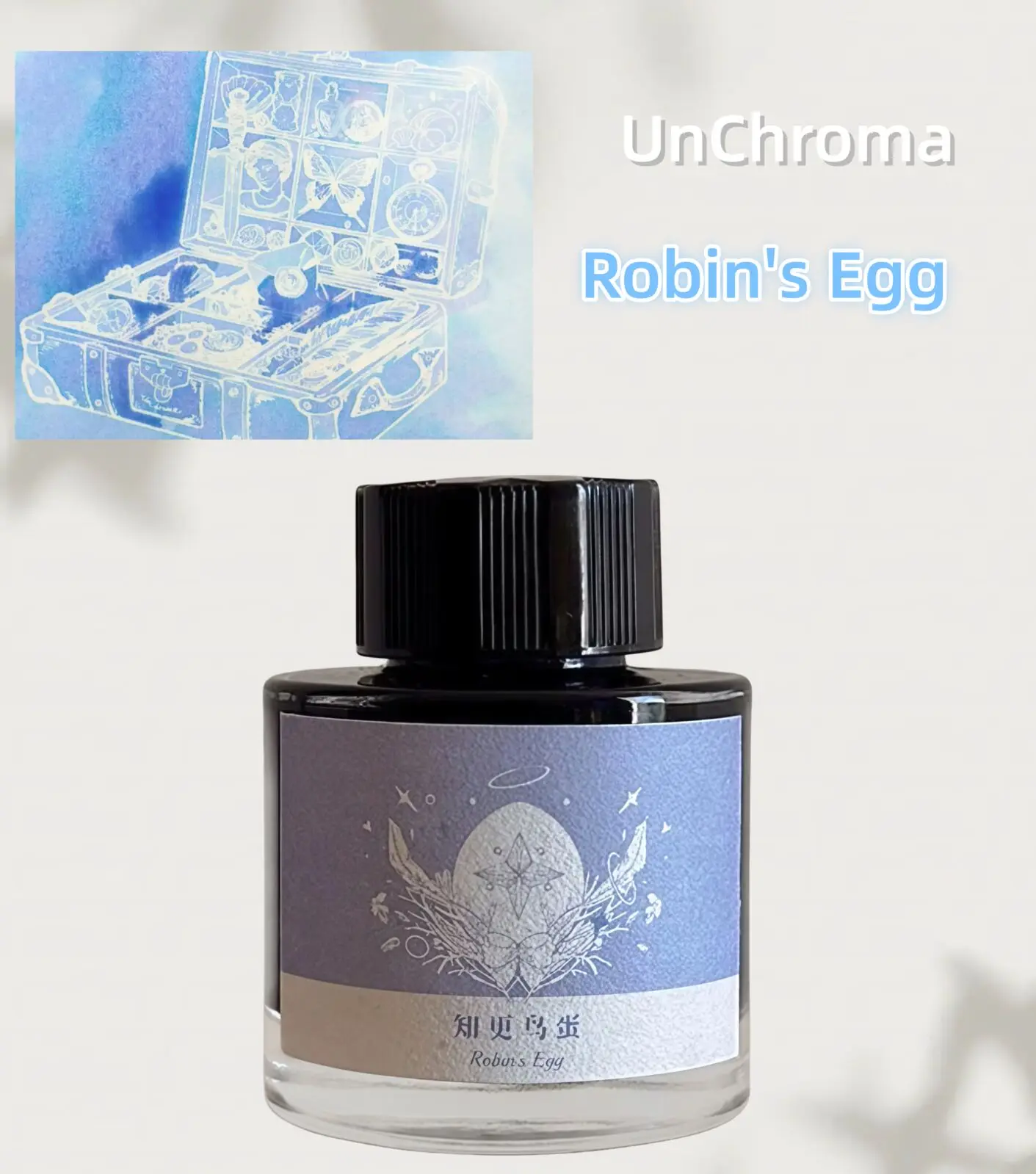 Unchroma Ink, Robin's Egg Handmade  Chromatography Ink 35ml