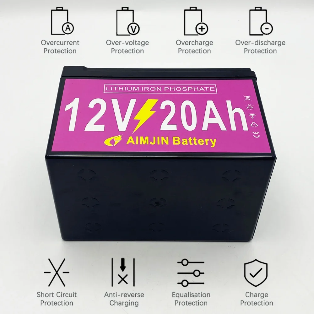 

12V 20AH 18650 built-in high current 20A rechargeable lithium battery pack for electric vehicle spray battery