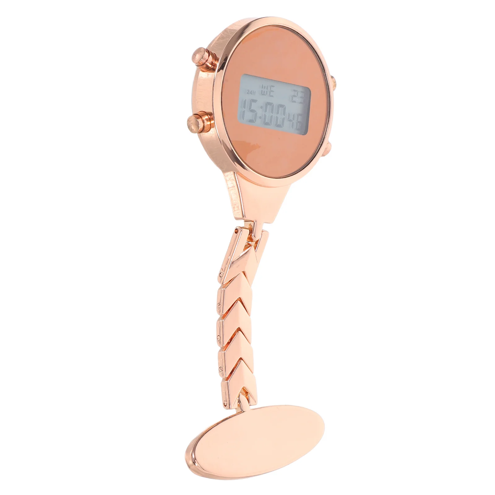 ممرضة إلكترونية للجنسين طية صدر السترة شارة رقمية للطبيب الطالب المحمولة سبيكة الصحة التبعي