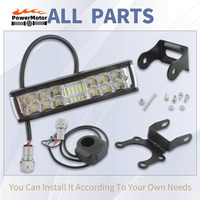 For Surron Ebike LED Headlight Motorcycle Parts For Sur Ron Light Bee Segway Enduro Motocross Electric Dirt Bike Spotlight