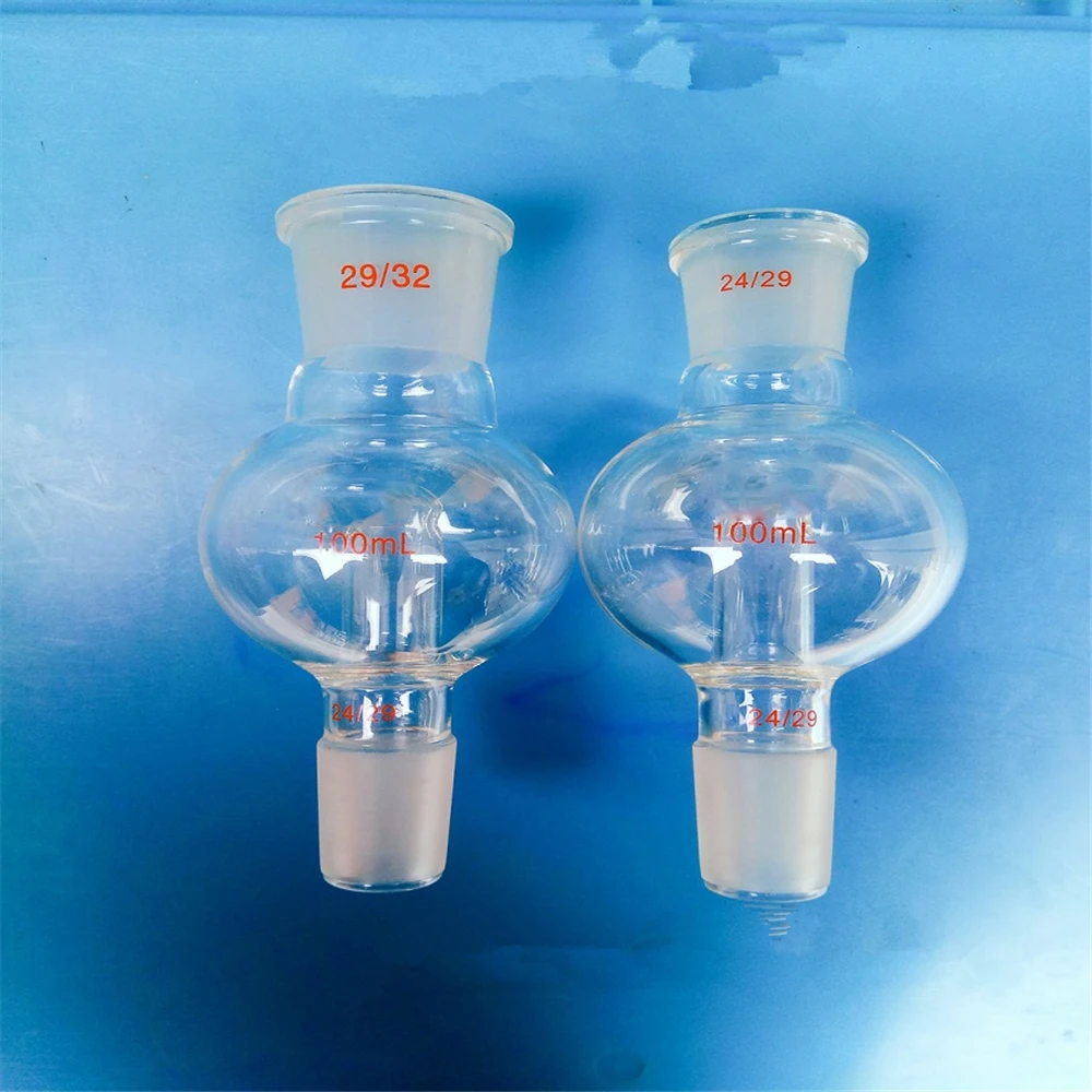 100ml,250ml,500ml 24/29,Glass Anti-splash Adapter,head,Laboratory Glassware