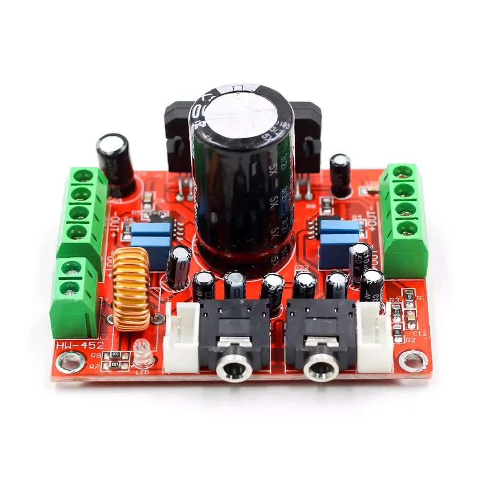 Fever Class TDA7850 Power Amplifier Board 4 Channel Car Power Amplifier Board 12V 4X50W With BA3121 Noise Reduction