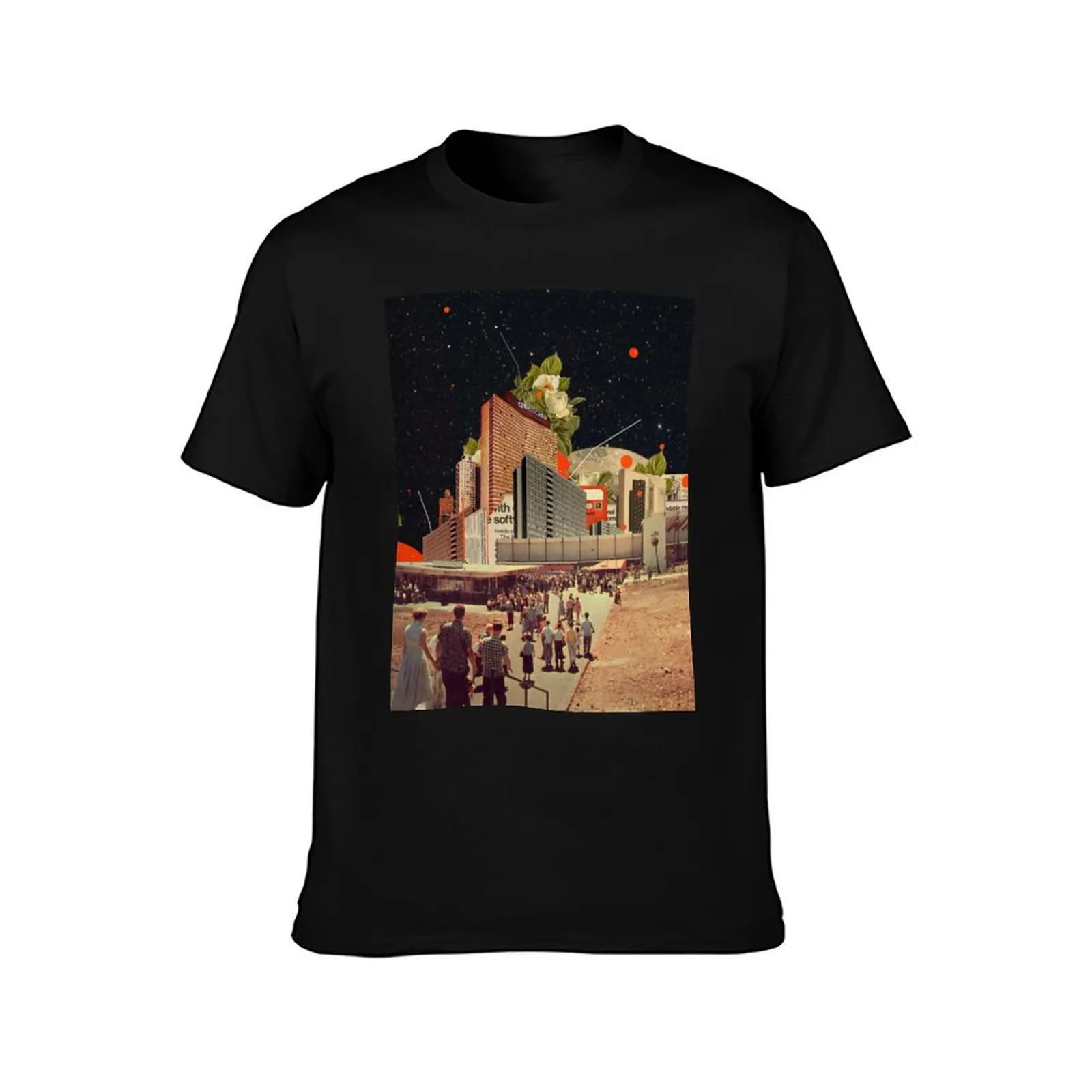 Software Road T-Shirt Summer Casual Cotton Tee Oversized Streetwear Tops Vintage Graphic Print Loose Fit Short Sleeve