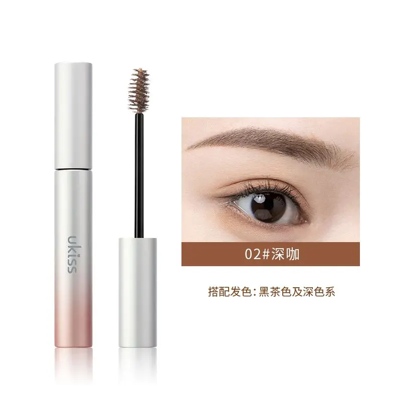 UKISS กันน้ํา Eyebrow Tinting Cream ยาวนานง่ายสี Eyebrow Tinting Cream สีแดงสีน้ําตาล Natural Shaping ดินสอเขียนคิ้ว