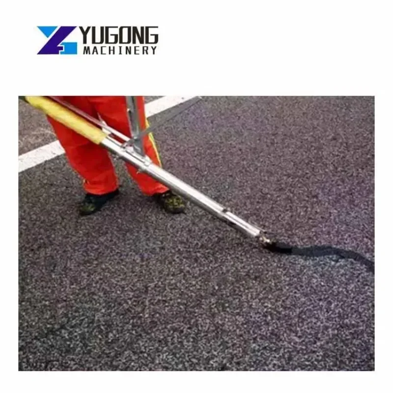 YG Hot Sale Asphalt Driveway Construction Cement Pavement Road Crack Heating Repair Machine Asphalt Crack Repair Tools