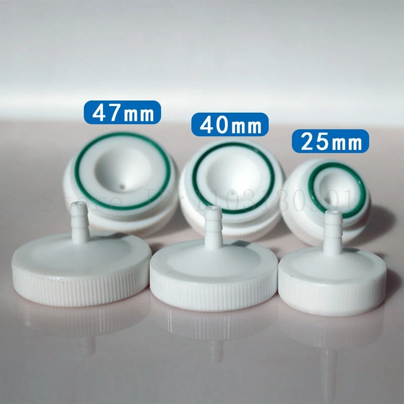 Laboratory PTFE Clip PTFE 25/40/47mm Hydrogen Chloride Sampling Holder Lab PTFE Filter Membrane