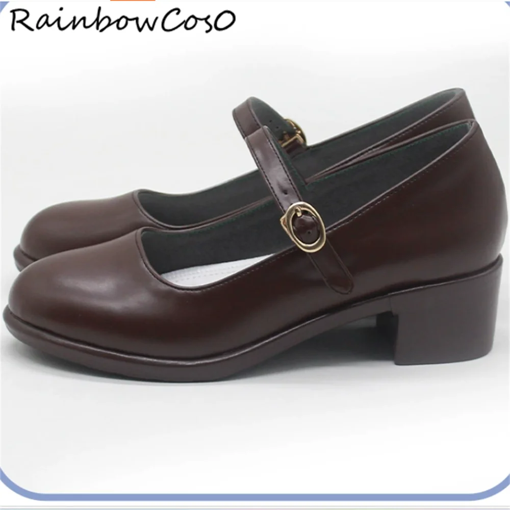 Buty do Cosplayu Wakaba Mutsumi BanG Dream Ave Mujica Buty Botki Gra Anime Halloween Boże Narodzenie RainbowCos0 W4567