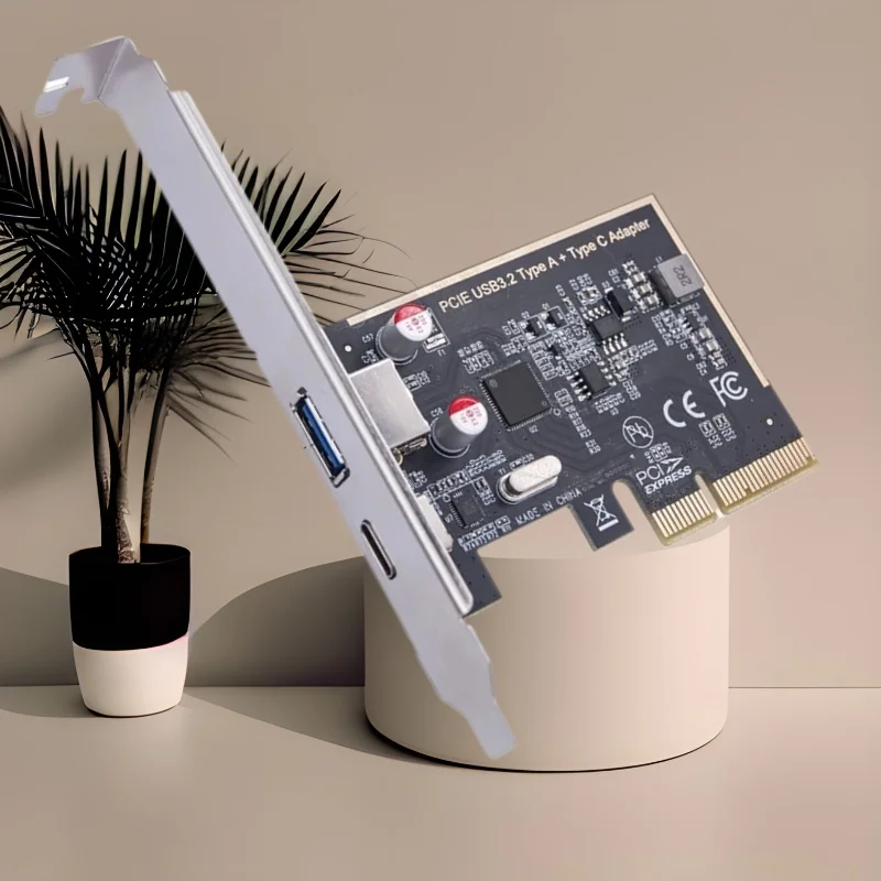 

НОВЫЙ концентратор карты PCIE типа C USB3.2 Gen2 USB C PCI Express Плата PCI-E PCI E USB 3.2 Адаптер-множитель USB3.2 Контроллер Riser Card
