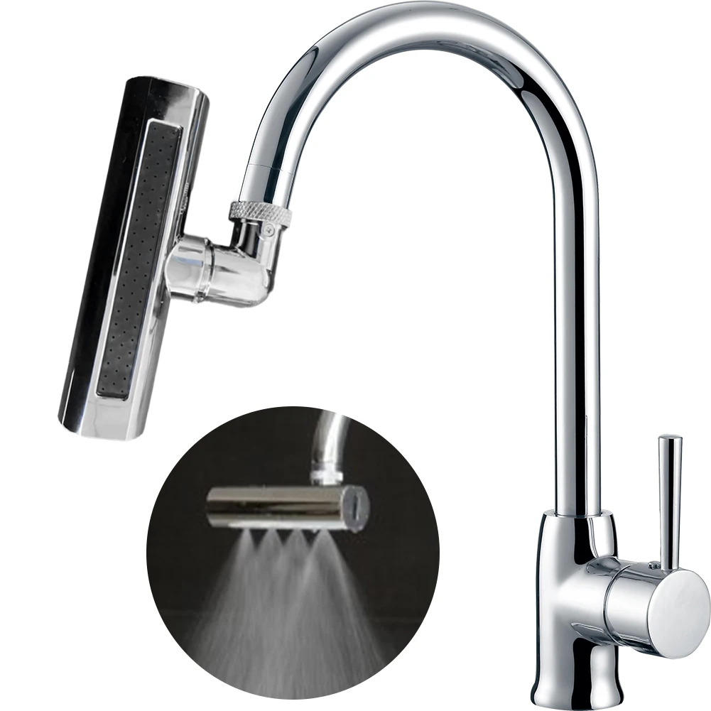 

Waterfall Kitchen Faucet Multifunctional Kitchen Faucet Head Replacement Splash-proof Kitchen Sink Spray Nozzle for Kitchen Sink