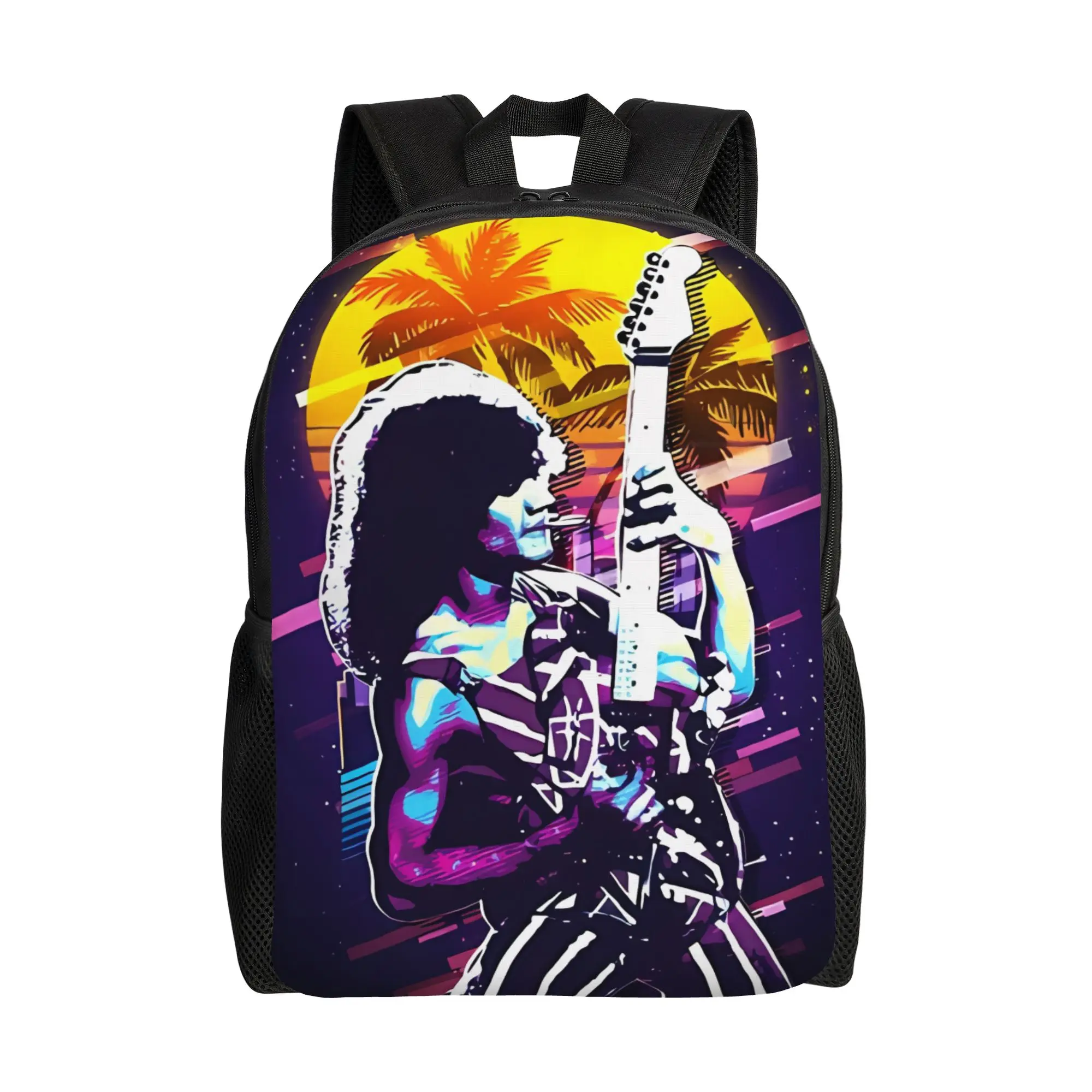 

EDDIE Van Halen Backpack Men Fashionable mochila useful things travel Large Capacity Laptop Bag Back To School Season