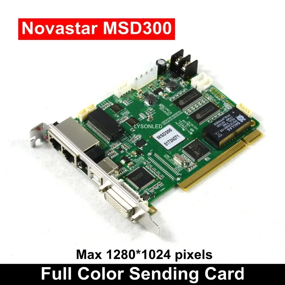 Novastar MSD300 Synchronous Full Color LED Video Display Sending Card Nova Star Controller Work Combine with MRV208-1 Receiving