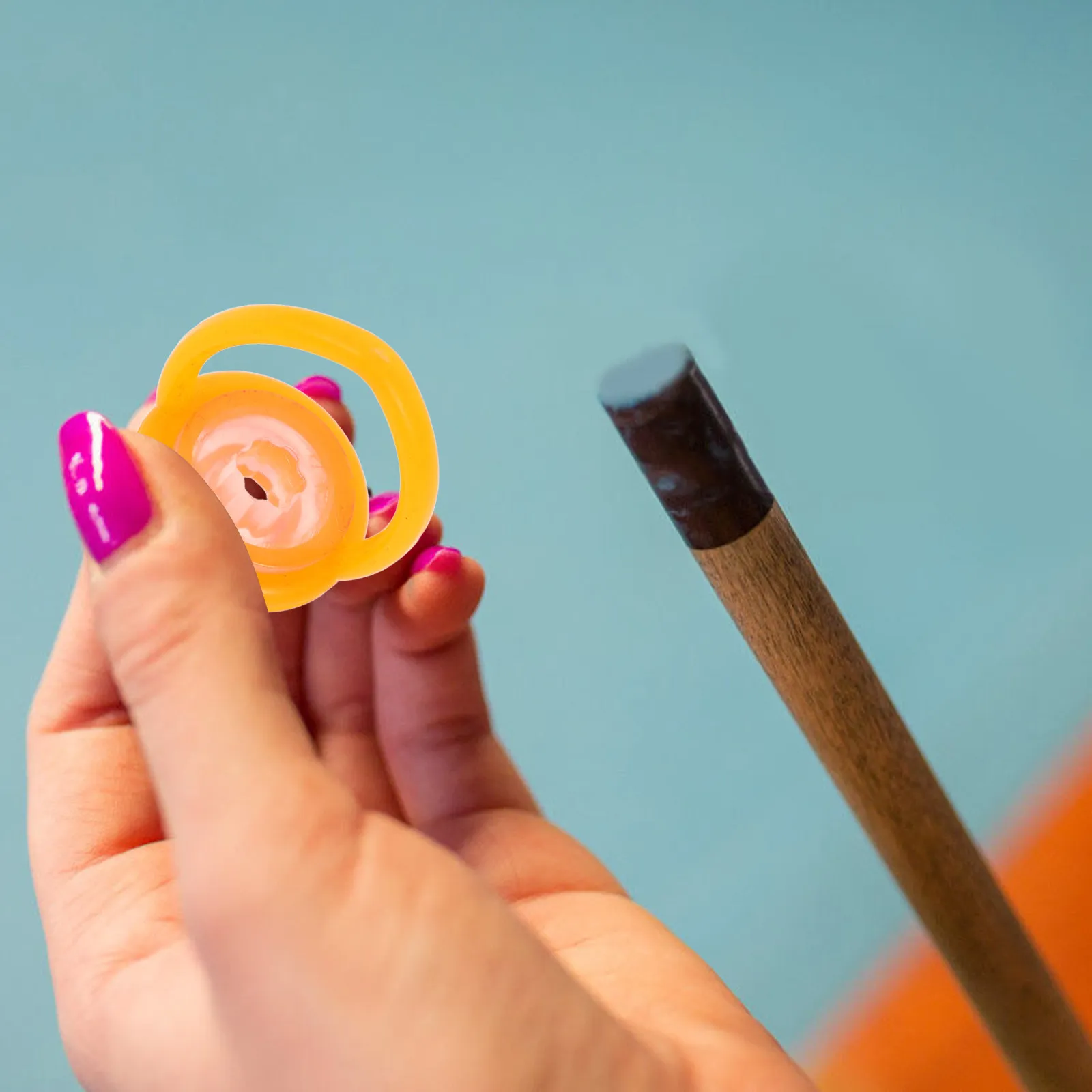 

Pro Level Billiards Cue Stick 58 Inch Hard Maple Shaft Stainless Steel Ferrule Wrapped Handle for Competitive Snooker