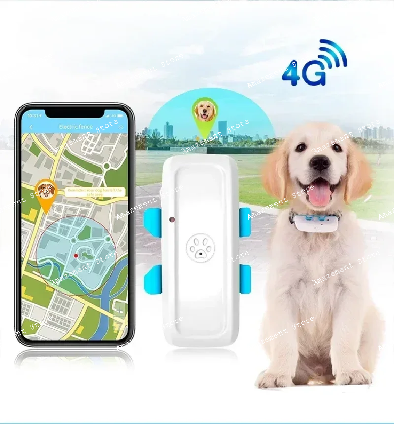 

waterproof pet gps tracker tk911 4g lte worldwide use pet cat tracking device with free collar