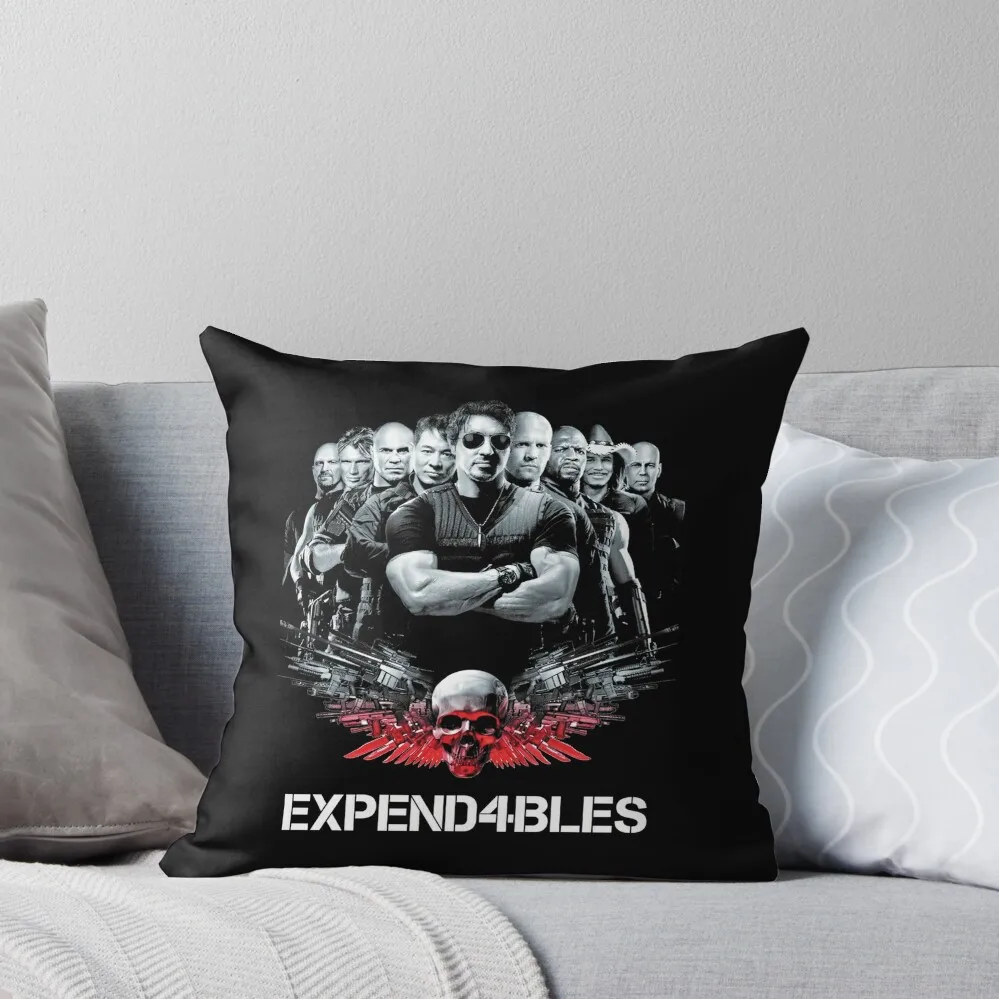 

The Expend4bles Throw Pillow Throw Pillow Covers Pillow Cases Christmas Pillowcase