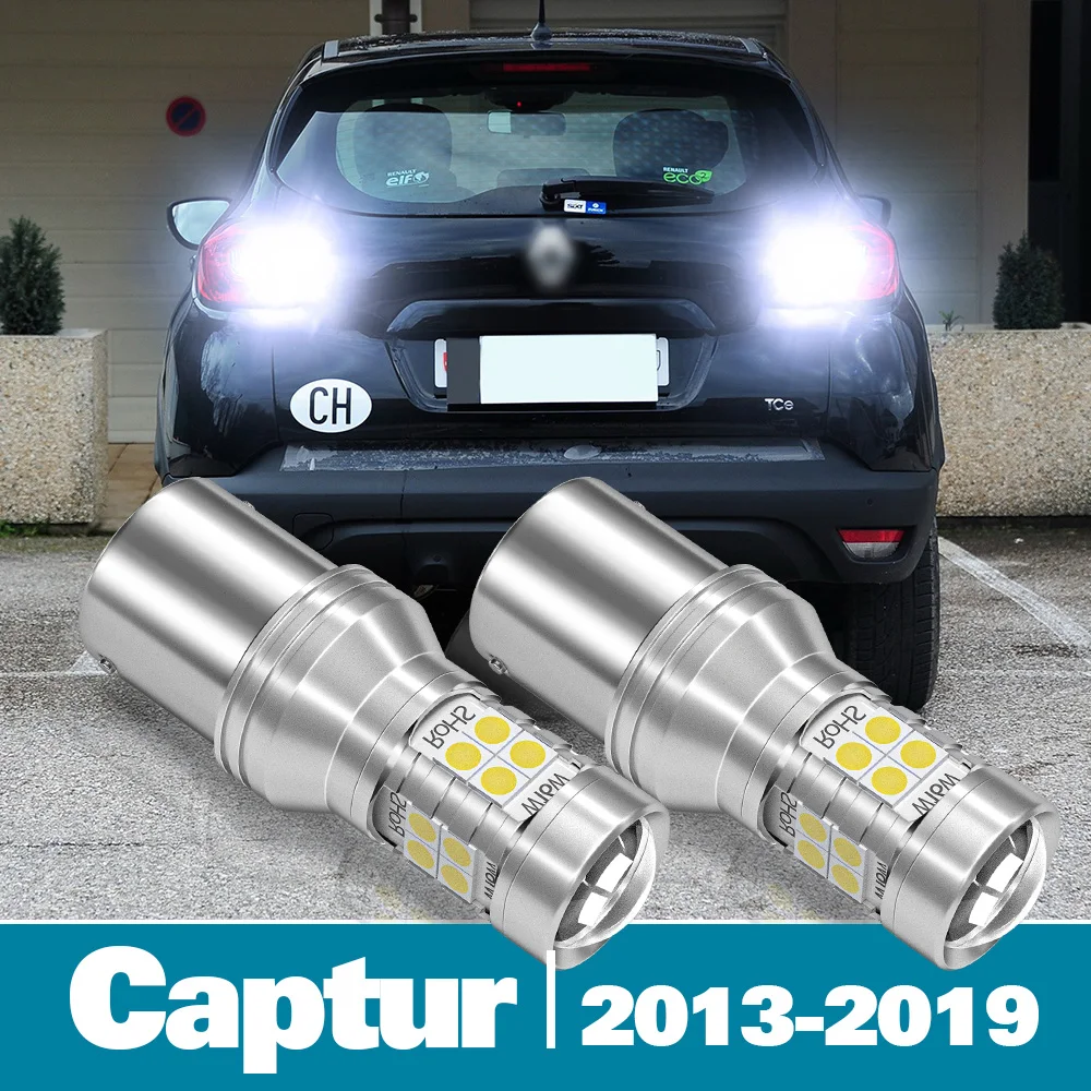 

2pcs LED Reverse Light For Renault Captur Accessories 2013-2019 2014 2015 2016 2017 2018 Backup Back up Lamp