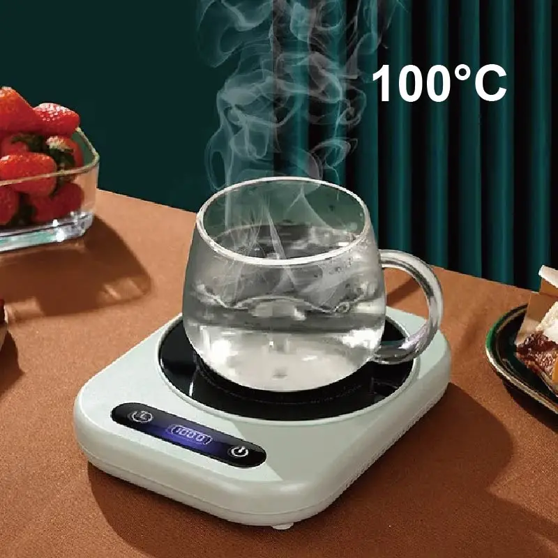 300W Coffee Heater 100°C Water Boiling Electric Ceramic Stove Multi-function Milk Heating Coaster 4 Gear Adjust Tea Maker 220V