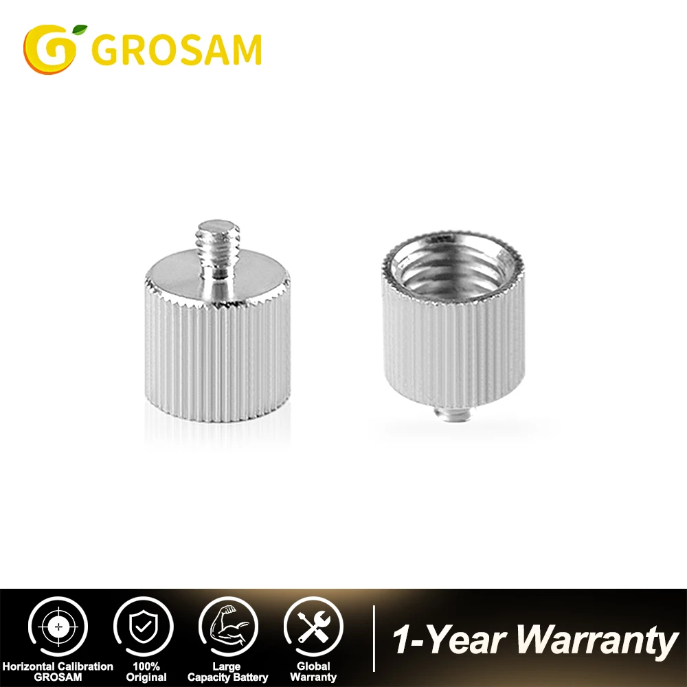 GROSAM 10 Chiếc 5/8 ''Đến Nam 1/4" Cho 1/4 "Đường Chỉ May Laser Và Laser Rangefinder và Chân Hoặc Đứng Là 5/8"