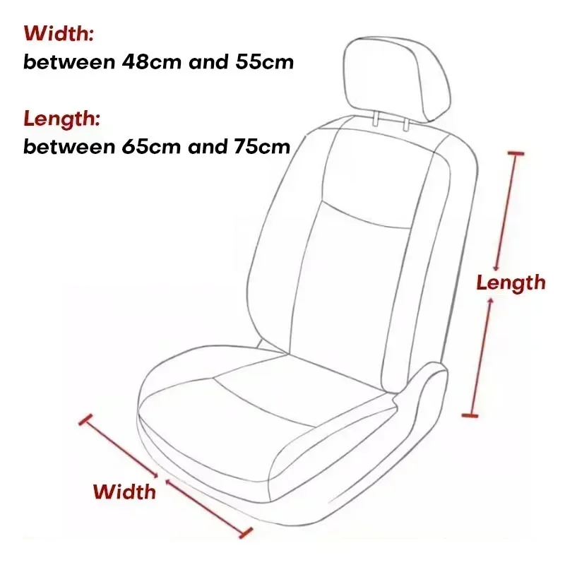 Universal Elastic Fabric Car Seat Cover Washable Dustproof All Inclusive Seat Protective Cover for Most Car Interior Accessories