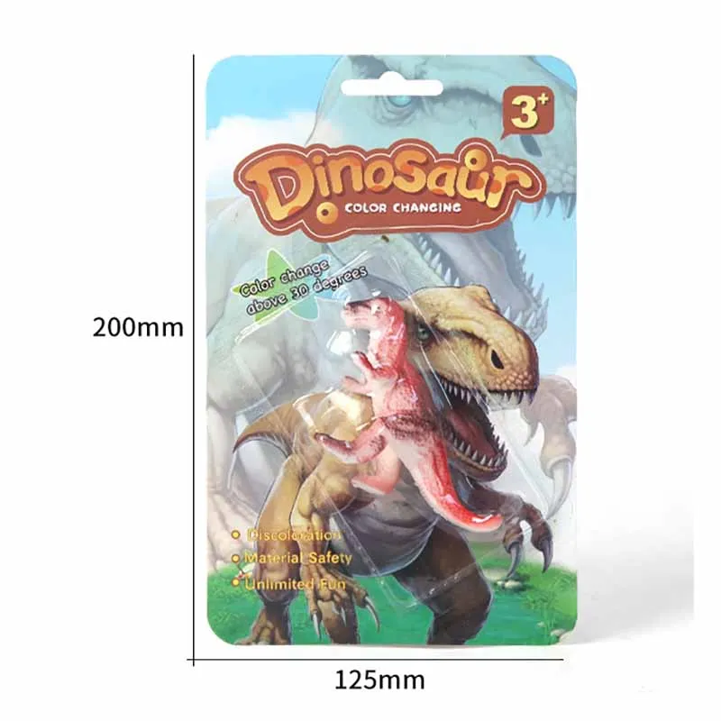 Jouets de simulation de dinosaure pour enfants, jouet de puzzle animal nitif, modèle de dinosaure, bulle d'eau amusante, document de décoloration, nouveauté