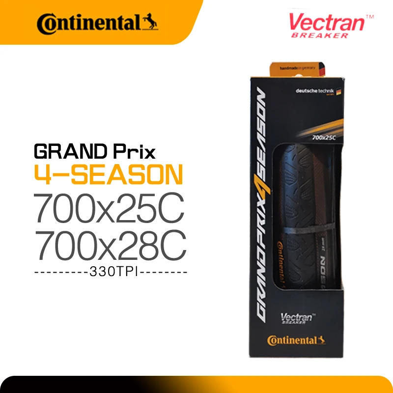 Continental  Grand Prix 4-Season Tire 700x25C/28CTraining Folding  Road Bike Puncture-Proof Four-Season Ultralight Folding