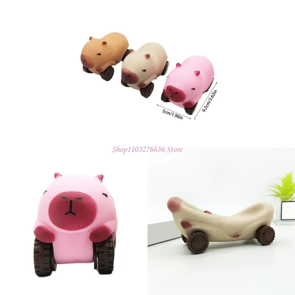 

R6FD Модная игрушка для снятия стресса автомобиля Capybar