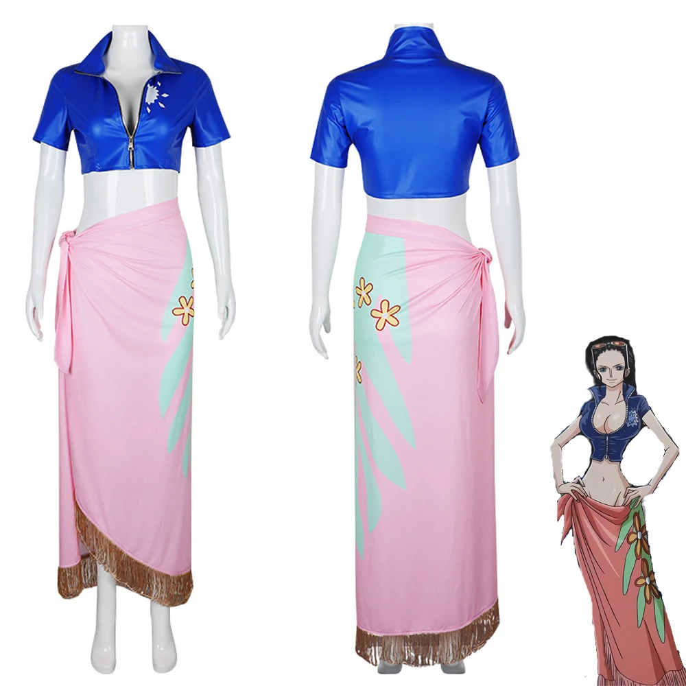 

Anime Adult Cosplay Nico Robin Famale Costume