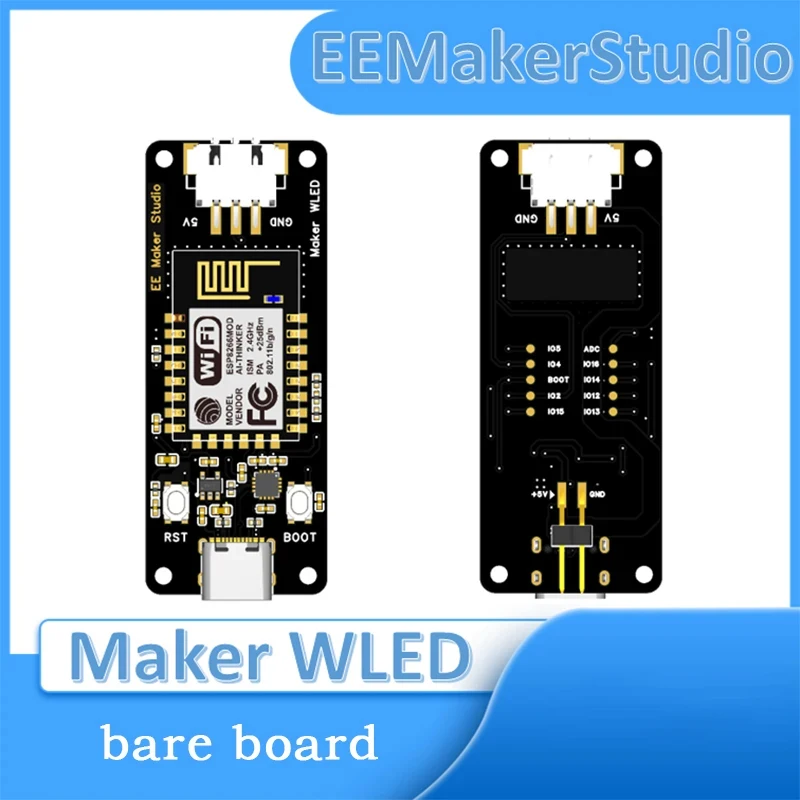 Moduł kontrolera WLED, ESP8266 ESP-12F WiFi Sterownik Taśmy LED RGB do Oświetlenia Ambientowego Obudowy i Inteligentnego Domu — zdjęcie produktu 2