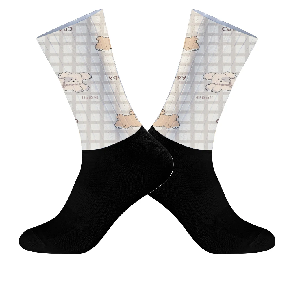 ถุงเท้าแปลกจักรยานส่วนบุคคลระบายอากาศผู้หญิงและผู้ชายกีฬาถุงเท้าวิ่ง