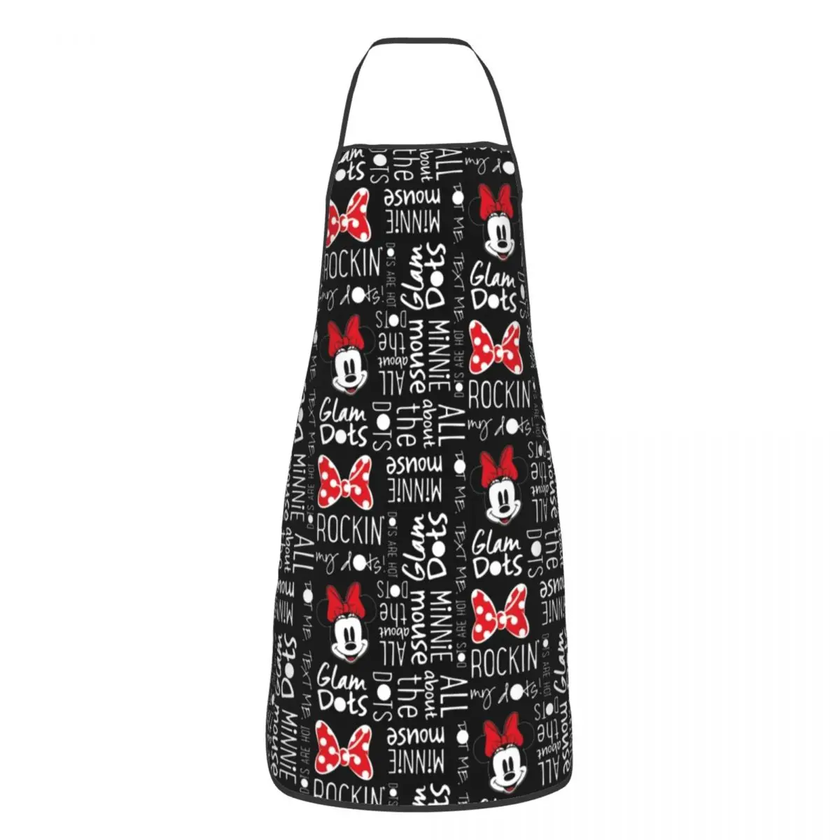 Custom Mickey Mouse Funny Aprons Women Men Adult Unisex Kitchen Chef Bib Tablier Cuisine Cooking Baking Painting