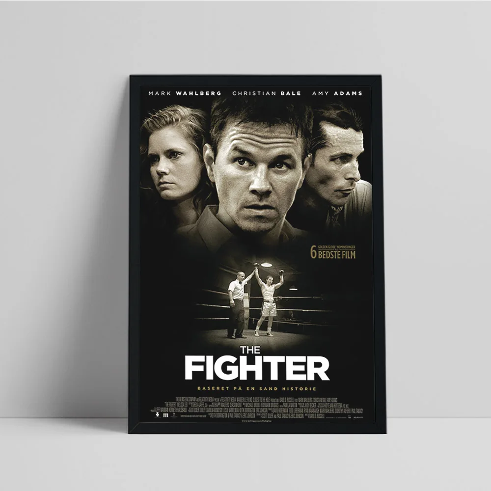 المقاتلة الأمريكية السيرة الذاتية الرياضية الدراما فيلم الحديثة طباعة ملصق فني الفيلم حائط لوح رسم ملصقات غرفة المعيشة ديكور