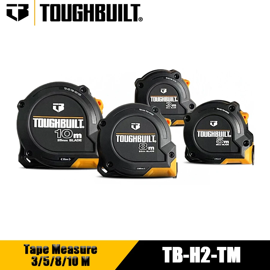 Toughbuilt-fita de Aço Resistente ao Desgaste de Alta Precisão Tb-h2-tm1013x Tb-h2-tm-1015x Tb-h2-tm-1018x Tb-h2-tm-10110x