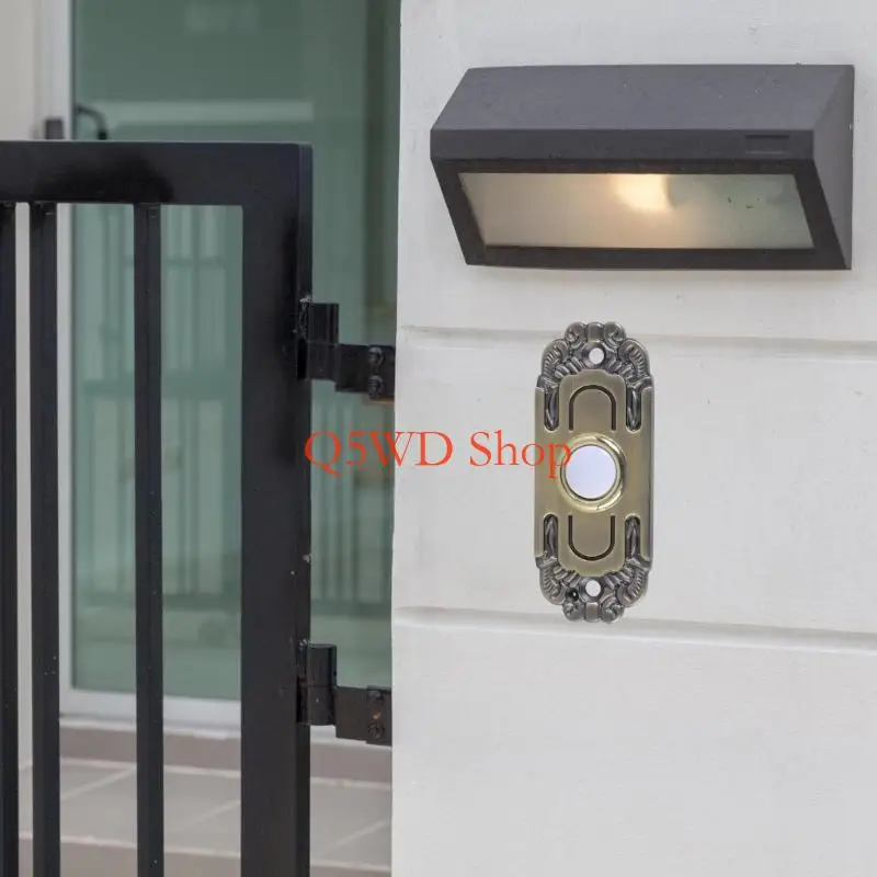 q5wd-wall-mounted-led-lighted-doorbell-switches-brass-hard-wiring-press-button