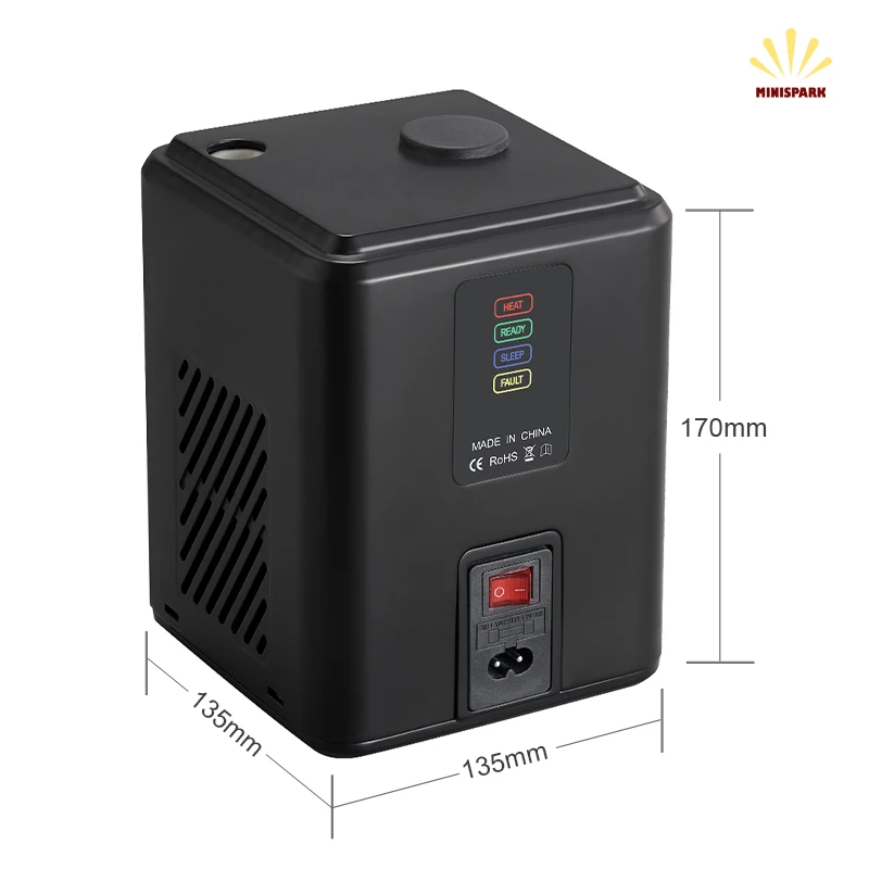 350W Wireless Mini   Cold Sparklers Spray 3 Meters Edm Mini Spark Machine for Indoor Show Concert DJ Party Wedding