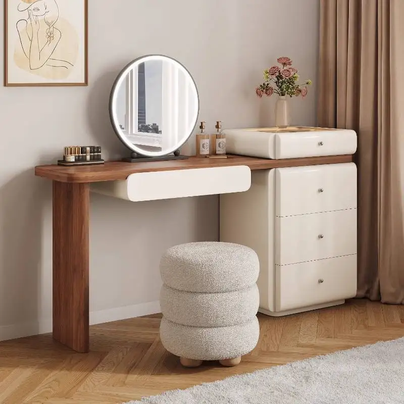 

Modern Storage Makeup Vanity Desk Vintage Decor Cheap Corner Makeup Vanity Desk Europa Mirror Kaptafel Furniture For Bedrooms