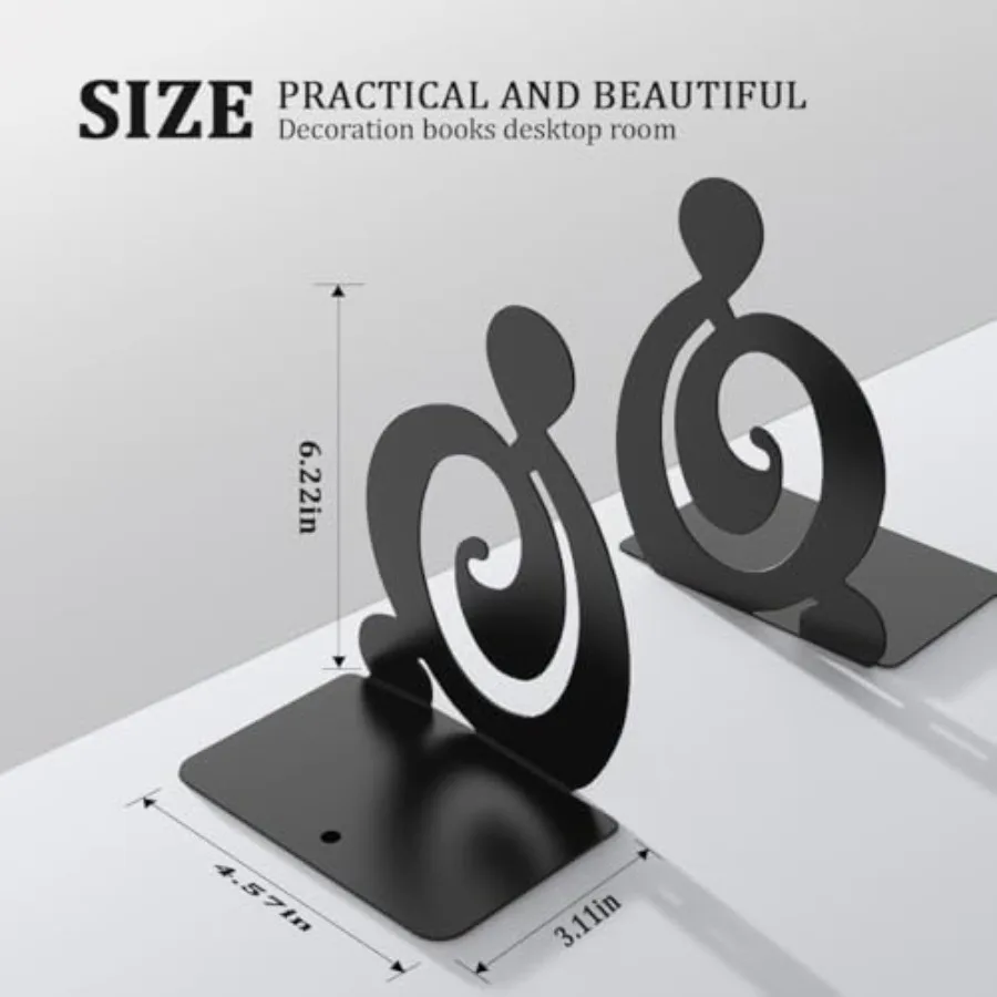 Book Ends, Metal BookEnds Heavy Duty bookend