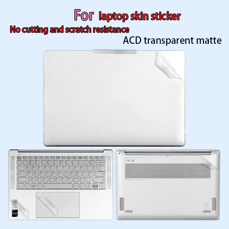 

For Lenovo IdeaPad Slim5 15ARP10 laptop body beauty sticker Yoga Slim 6 14IRP8 computer case 16AHP9 anti-scratch protective film