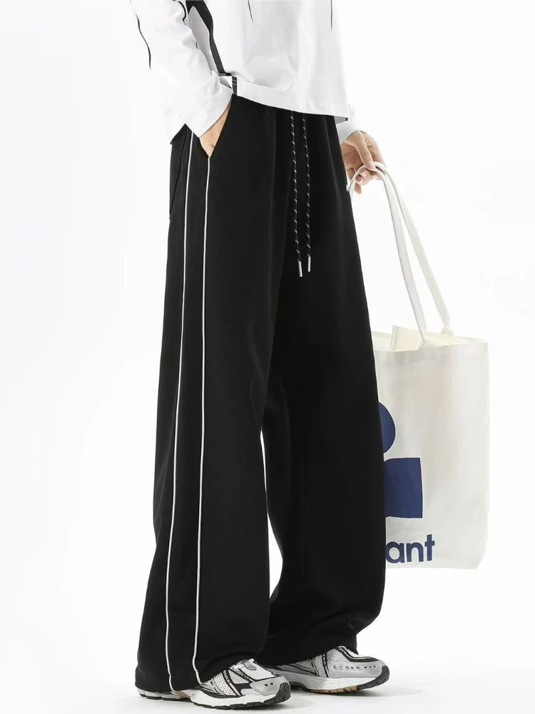 

Мужские брюки на флисовой подкладке, зимние теплые повседневные брюки прямого кроя, свободные спортивные брюки для осени, для активного отдыха на природе