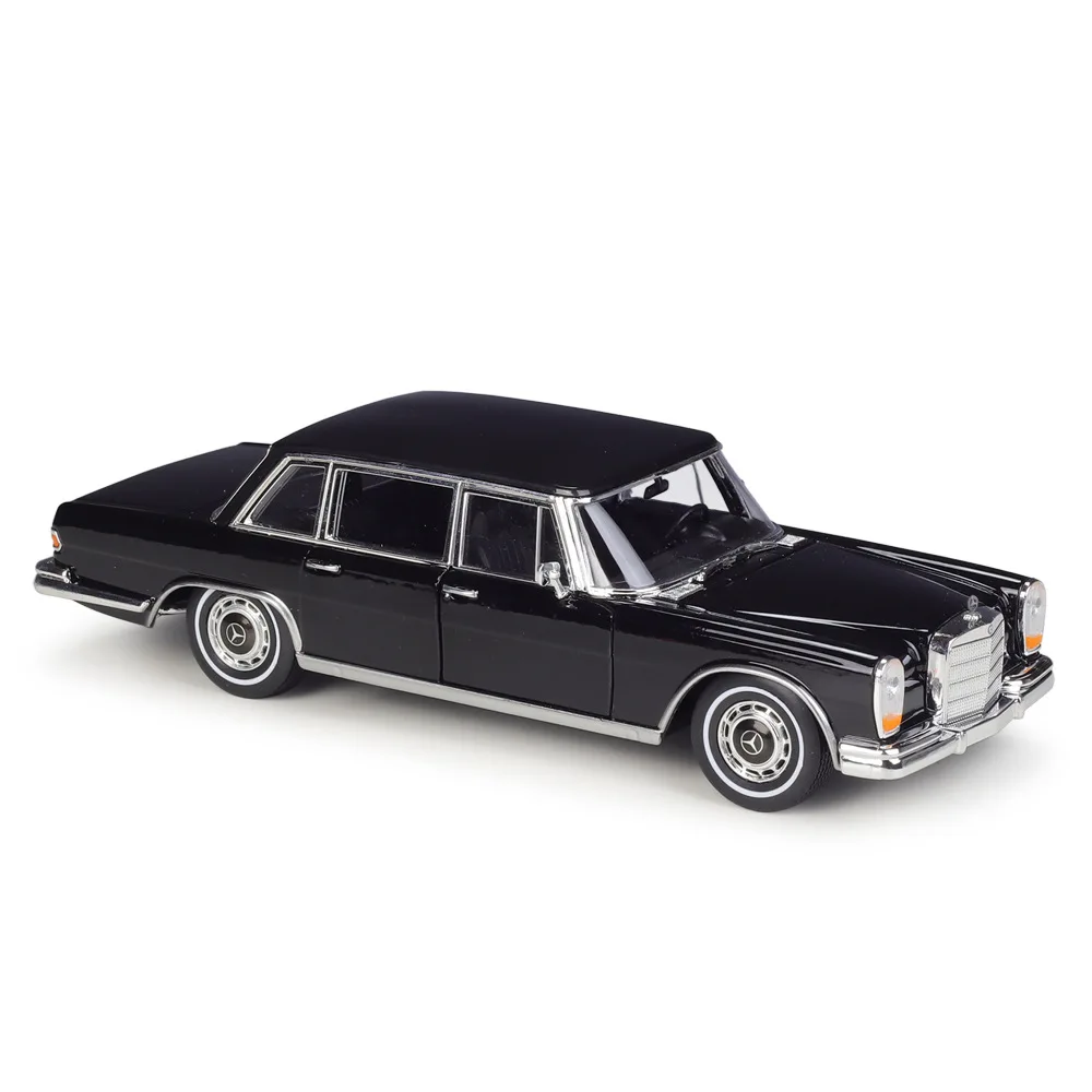 WELLY 1:24 1963 Mercedes-Benz 600 Alloy Car Model Diecasts & Toy Vehicles Collect Car Toy Boy Birthday gifts BB106