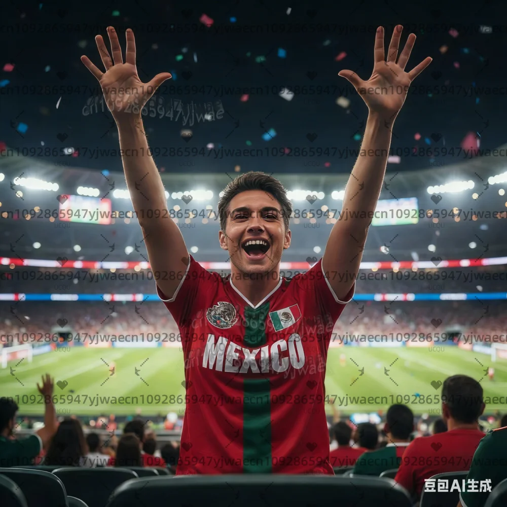 

Мужская футболка для болельщиков футбола Мексики 2026 года, модная, с коротким рукавом, с флагом Мексики, повседневная, свободного кроя, больших размеров, спортивная футболка для мужчин