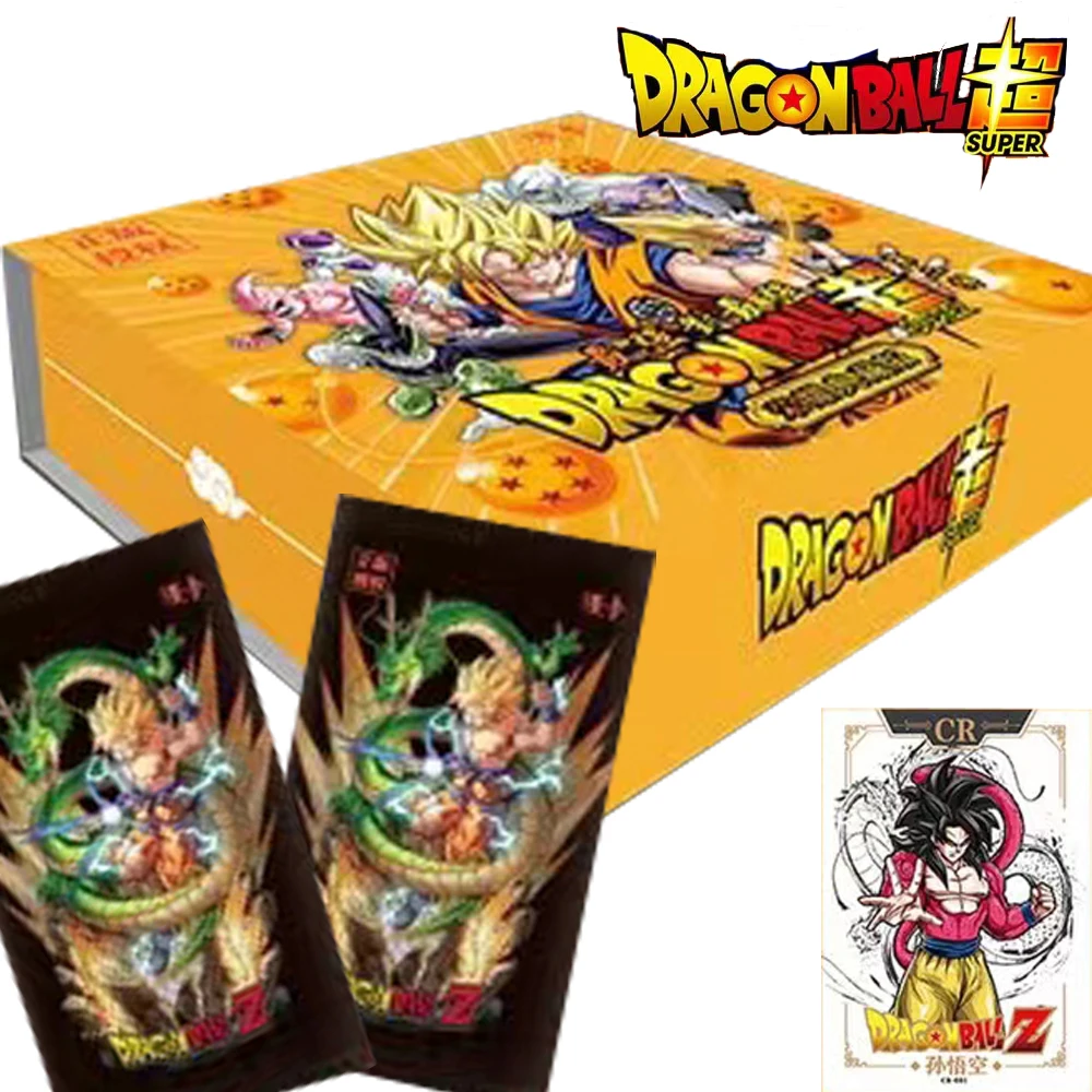 

Genuine Dragon Ball Collection Card for Kids Anime Double Combination Cyber Future Style Dazzling Cool Trend Cards Festival Gift