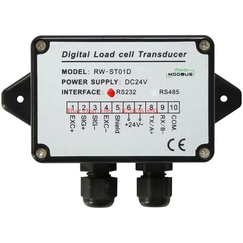 Limited Offer RW-ST01D Load Cell Weighing Transmitter Amplifier 485 Communication Module