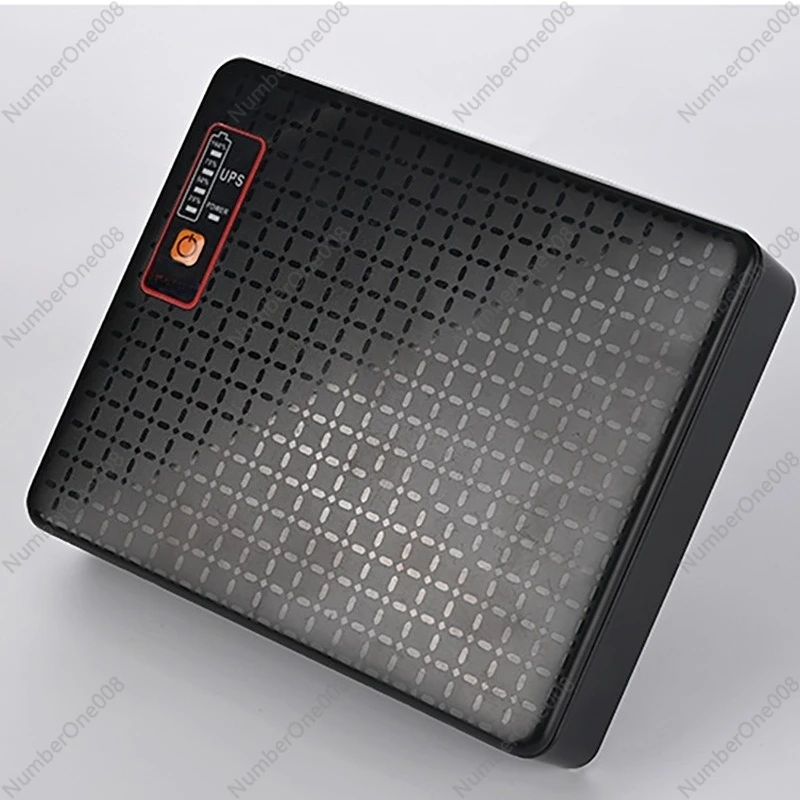 เครื่องสำรองไฟฟ้าแบบพกพา (UPS) ขนาดเล็ก สำหรับเราเตอร์ ออปติคอล แคท มอนิเตอร์ แบตเตอรี่สำรองฉุกเฉิน ความจุแบตเตอรี่ขนาดใหญ่