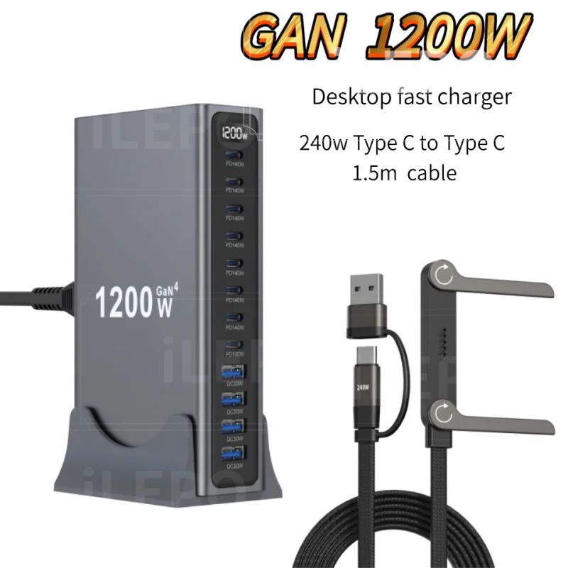 1200w-gan-12-port-desktop-charger-140w-pd-31-fast-charging-station-8-usb-c-and-4-usb-a-for-macbook-laptop-iphone-17-15